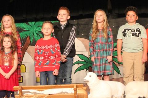 1st Grade Calvin Christmas Program