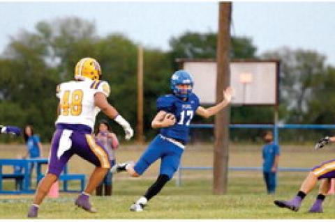 Weleetka Outlaws Roll Over Paoli 48
