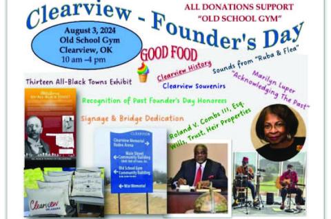 It’s Founder’s Day for Clearview – Celebrated August 3rd.