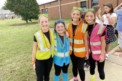 Oakley Leftwich, Aster Caldwell, Layla Oliver, and Jaxlee Williams