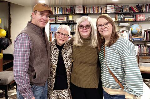 Those traveling from Wetumka to celebrate with Betty were Sean Summy, Donna Summy and Erica Dean.