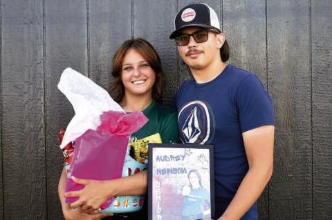 Graham-Dustin Softball Celebrates Senior Night