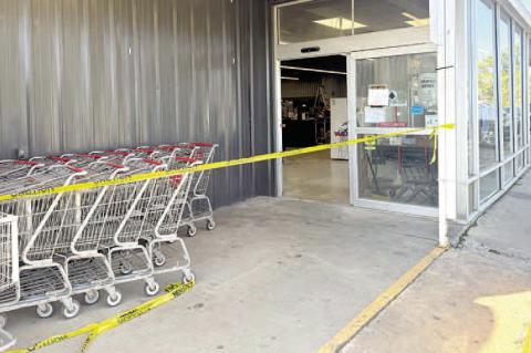 FIRE AT SUPER C... A fire broke out in Super C grocery this past week leaving the business closed with no date set to reopen as of yet, according to Store Manager, Donnie Ray. It appears to be a cooler in aisle 1 but the cause and extent of damage is stil