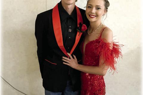 Braedin Mason and Grace Koger