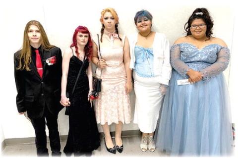 Marshall Fife, Ayssa Gamble, Elanore Canas, Me’lee Davis,Heavenly Hartley