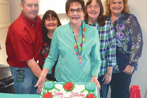 Bertie Lou Stringfellow honored with surprise 75th birthday celebration