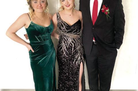 Mattison Griffin, Olivia Williamson, and Andy Garr
