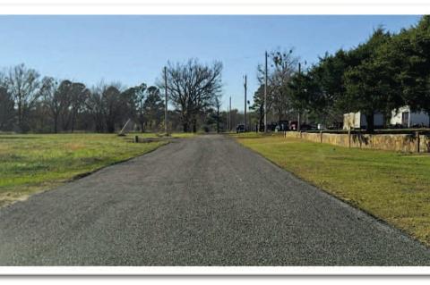 Douglas Street looking towards the West