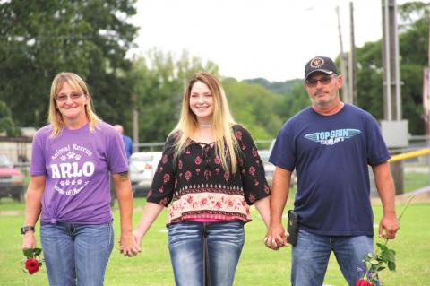 Weleetka Seniors honored