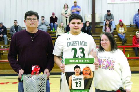 Graham-Dustin Celebrates Senior Night