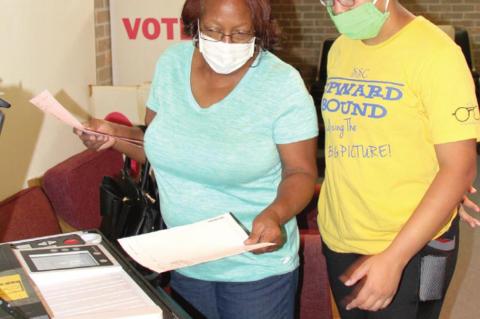 Good turnout of Wetumka voters
