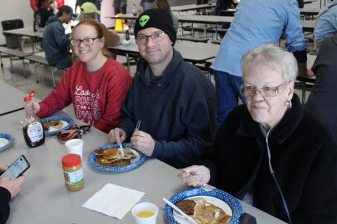 Wetumka Kiwanis Pancake Breakfast Huge Success