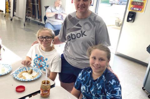 Michelle Hamilton, Preston Ramsey and Caden Ramsey