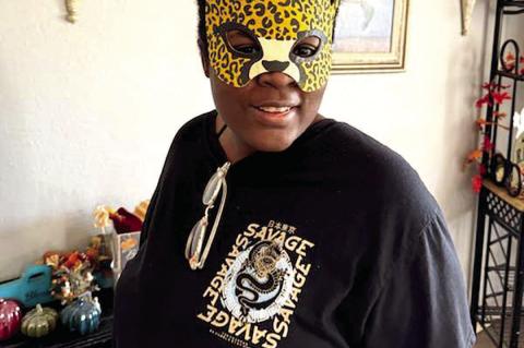 Deseree purring for candy!