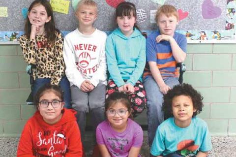 Reed Elementary February Students of the Month