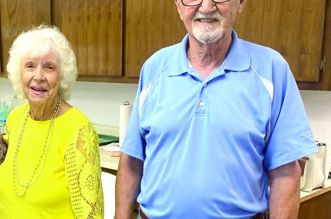 Jimmie Nell (Ramsey) Turpin and Jerry Shepherd