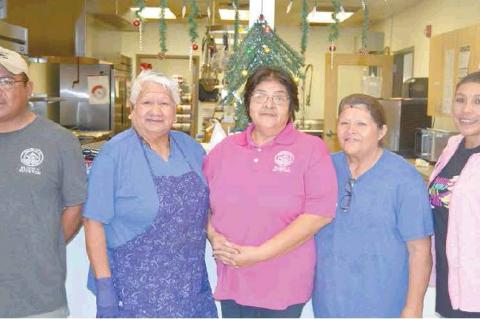Wetumka Indian Center enjoys Christmas Dinner