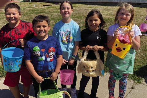 City of Wetumka Celebrates Easter with Egg Hunt