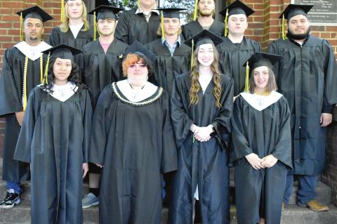 Twelve Calvin seniors graduate