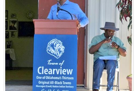 Oklahoma Civil Rights Trail Marker Dedication “Oklahoma Historically All-Black Towns”