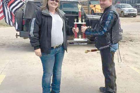 Badges raises $10,911.64 for Wetumka Police &amp; Fire Departments!