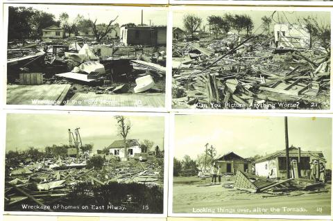 Tornado damage is near half million