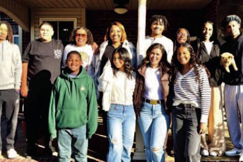 Thanksgiving in Clearview The Nero, Jackson, and Stripling grandchildren