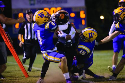 Weleetka Outlaws Stay Undefeated, Dominate Wilson-Henryetta 64-26