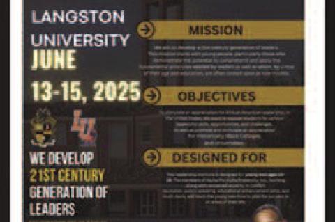 The Alpha Phi Alpha Fraternity, Inc. is inviting boys between the ages of 14 and 18 to join their 45th Annual Dr. Earnest L. Holloway Alpha Youth Leadership Development Institute this summer. The program aims to enhance intellectual growth and development