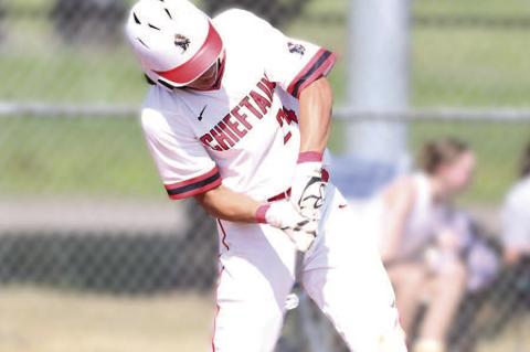 Dario Silla connects with the ball.