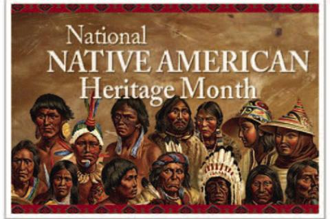 NOVEMBER IS NATIVE AMERICAN MONTH