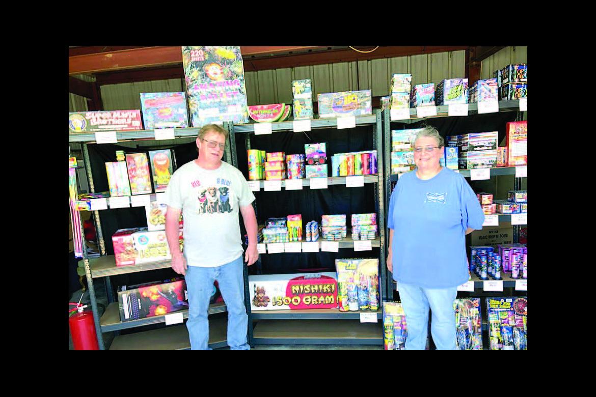 Wetumka Fireworks Friday Night